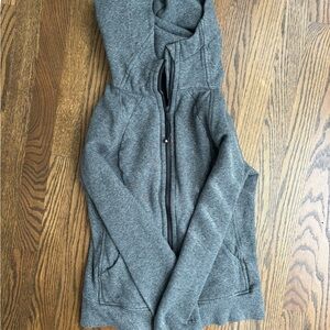 Lululemon Heathered Gray Zip-Up Jacket